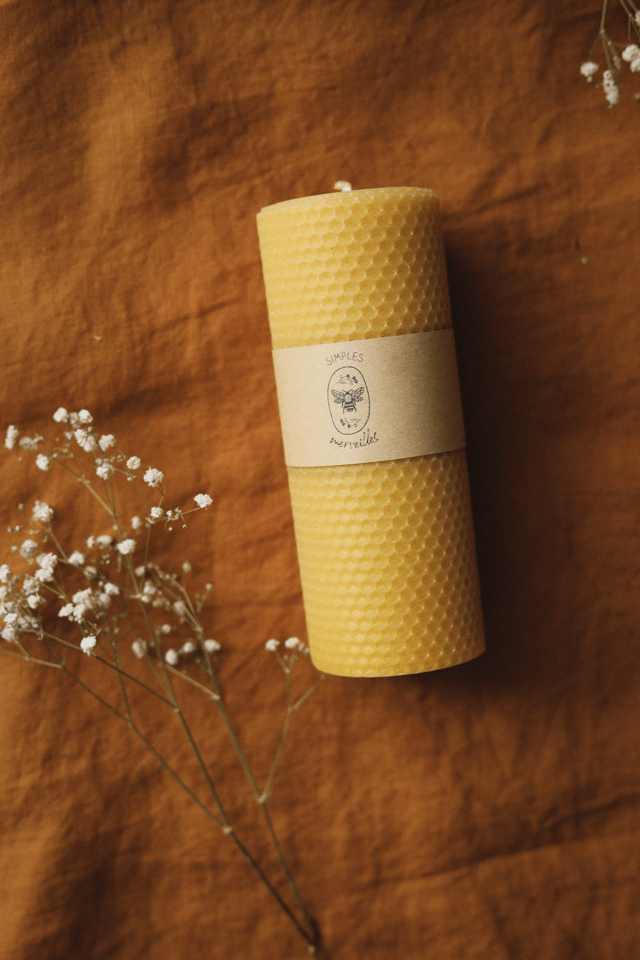 Pilier grand modèle en cire d'abeille