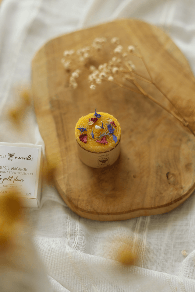 Macaron fleuri - le petit fleuri