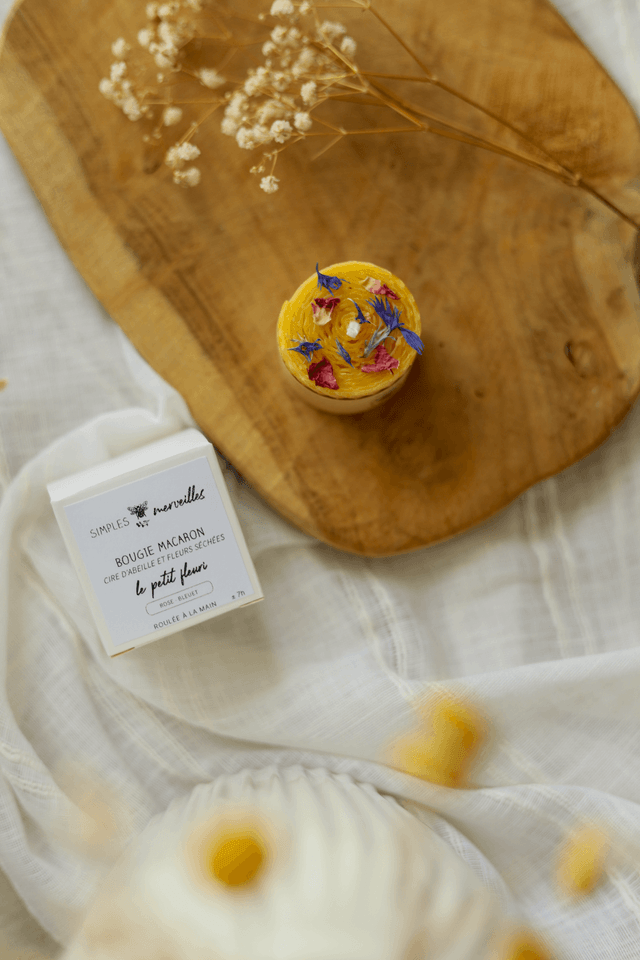 Macaron fleuri - le petit fleuri